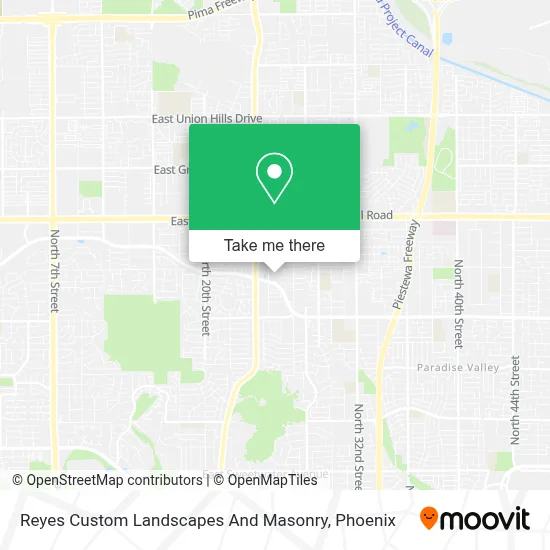 Reyes Custom Landscapes And Masonry map
