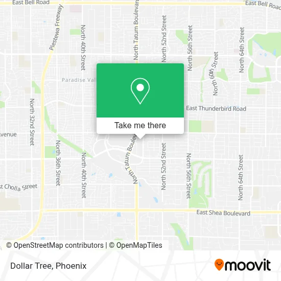 Dollar Tree map