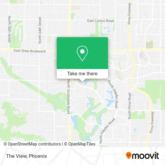 The View map