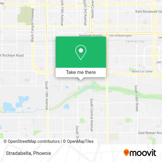 Stradabella map