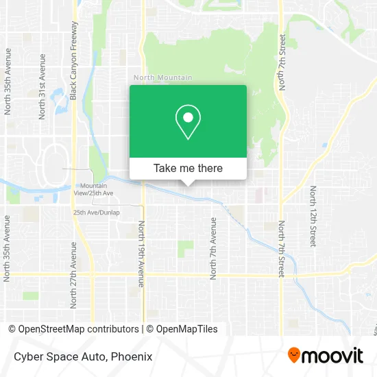 Cyber Space Auto map