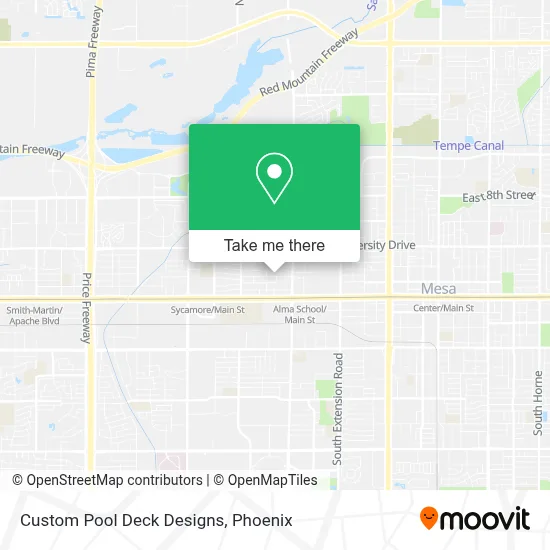 Custom Pool Deck Designs map