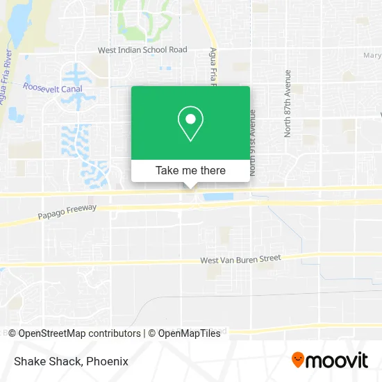 Shake Shack map