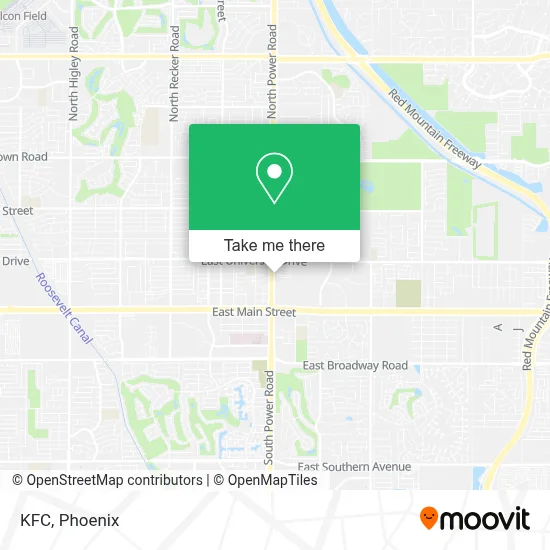 Kfc map