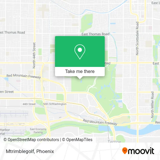 Mtrimblegolf map