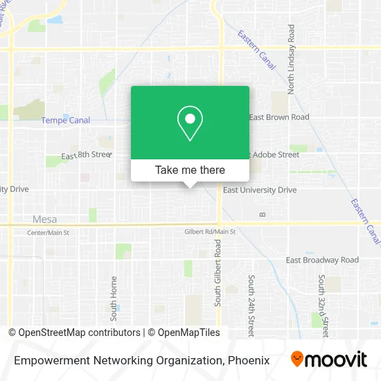 Empowerment Networking Organization map