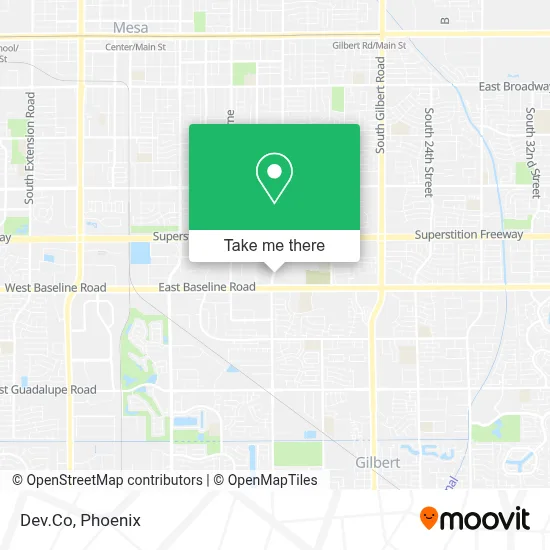 Dev.Co map