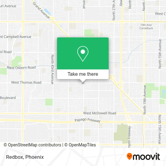 Redbox map