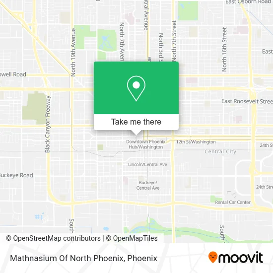Mathnasium Of North Phoenix map