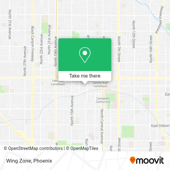 Wing Zone map