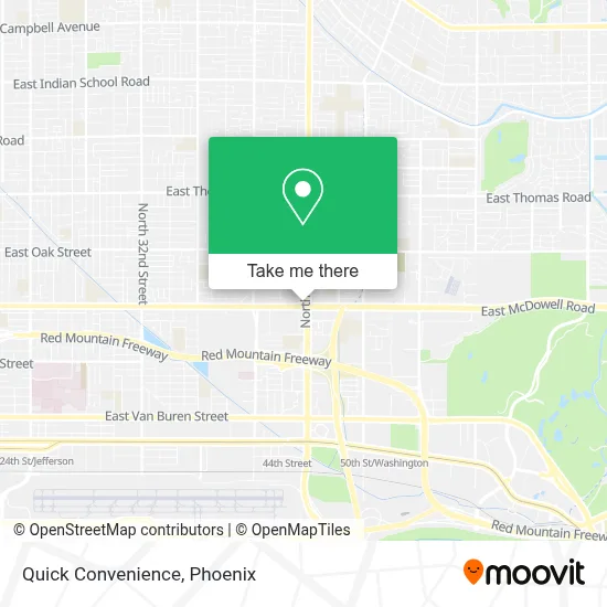 Quick Convenience map