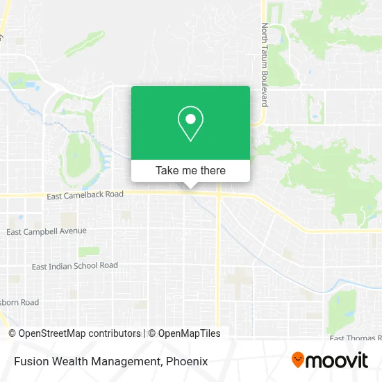 Fusion Wealth Management map