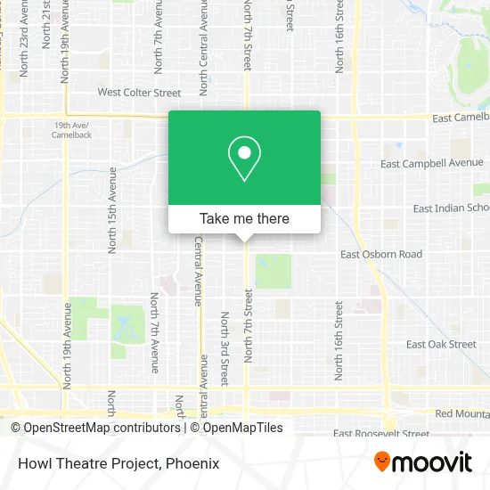 Howl Theatre Project map