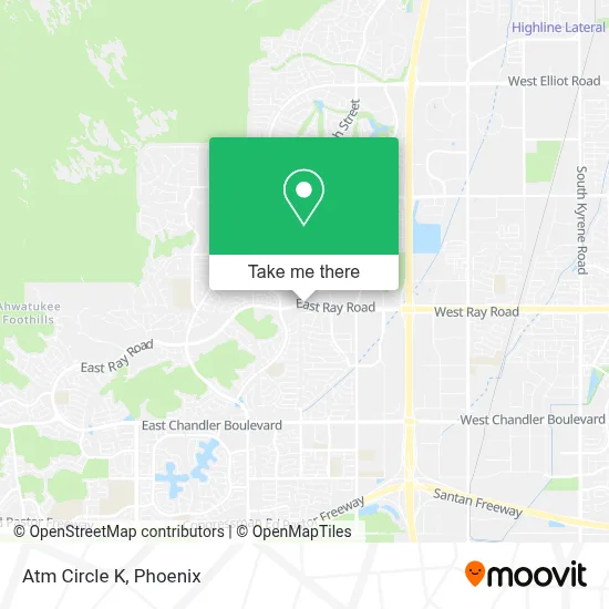 Atm Circle K map