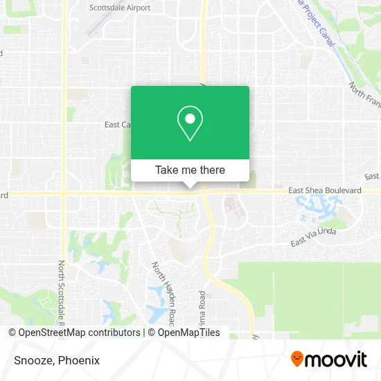 Snooze map