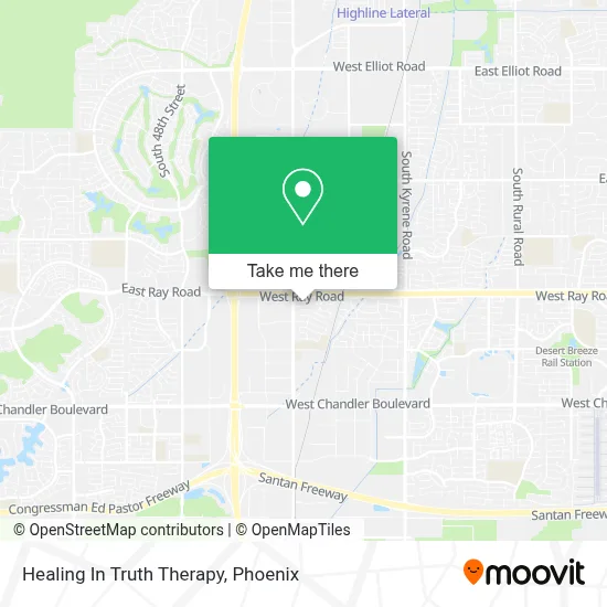 Healing In Truth Therapy map