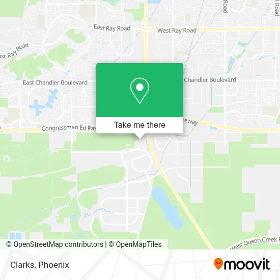 Clarks map