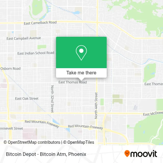 Bitcoin Depot - Bitcoin Atm map