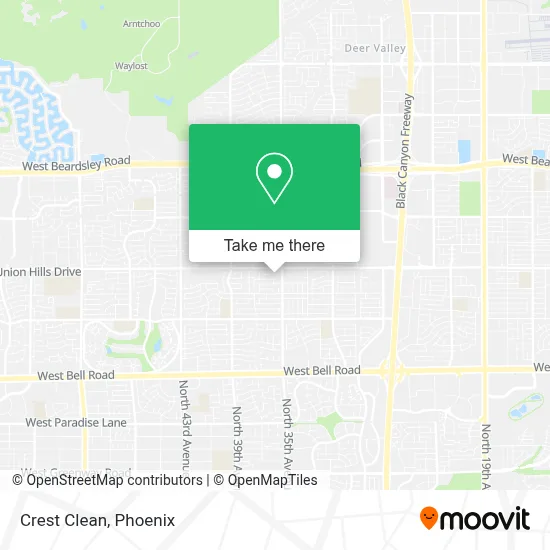 Crest Clean map