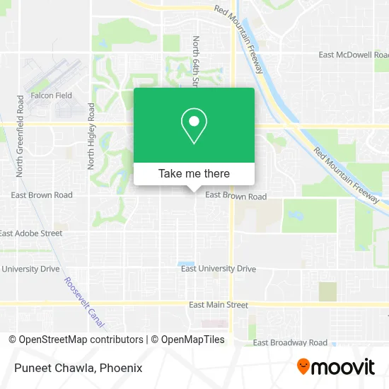 Puneet Chawla map