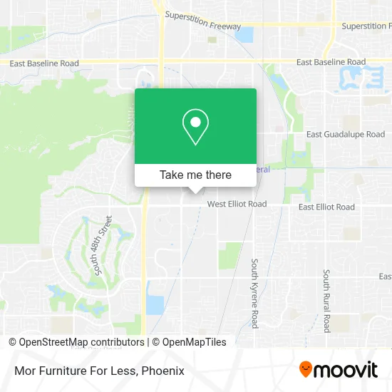 Mor Furniture For Less map