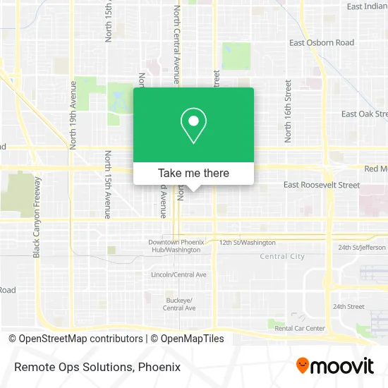 Remote Ops Solutions map