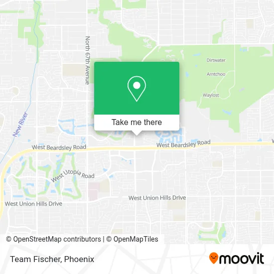 Team Fischer map