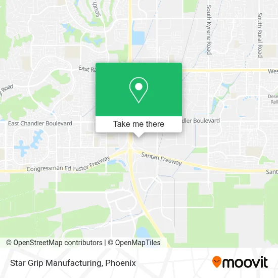 Star Grip Manufacturing map
