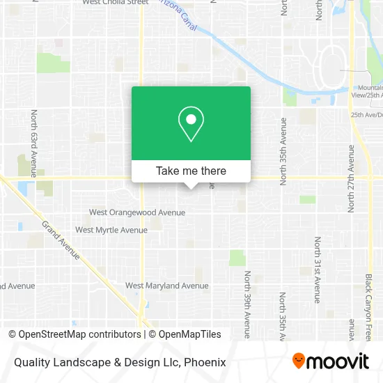 Quality Landscape & Design Llc map