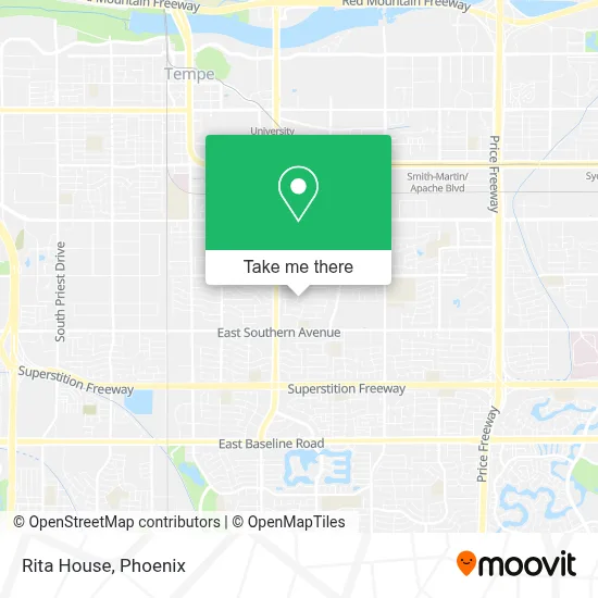 Rita House map