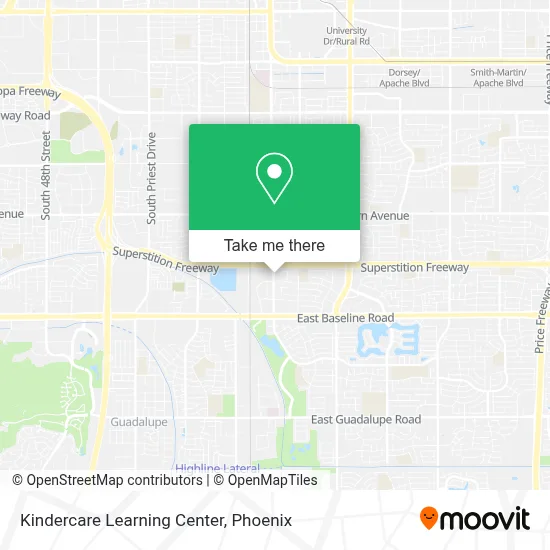 Kindercare Learning Center map