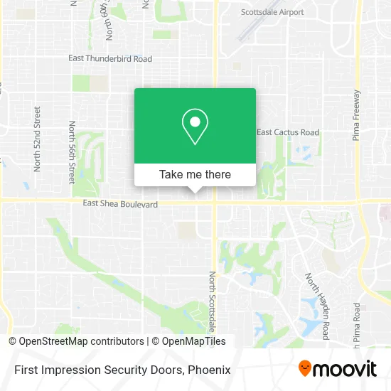First Impression Security Doors map