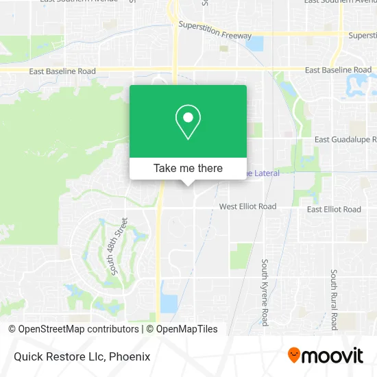 Quick Restore Llc map