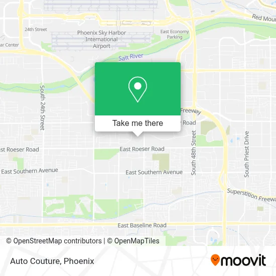Auto Couture map