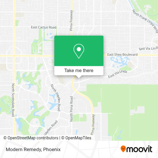 Modern Remedy map