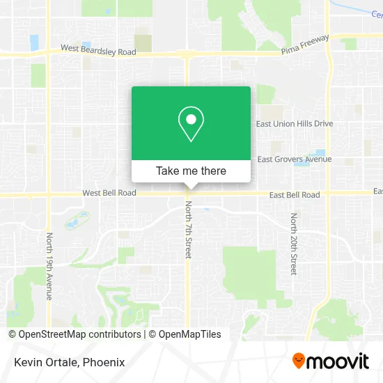 Kevin Ortale map