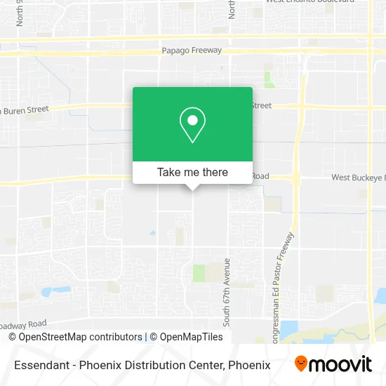 Essendant - Phoenix Distribution Center map