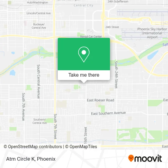 Atm Circle K map