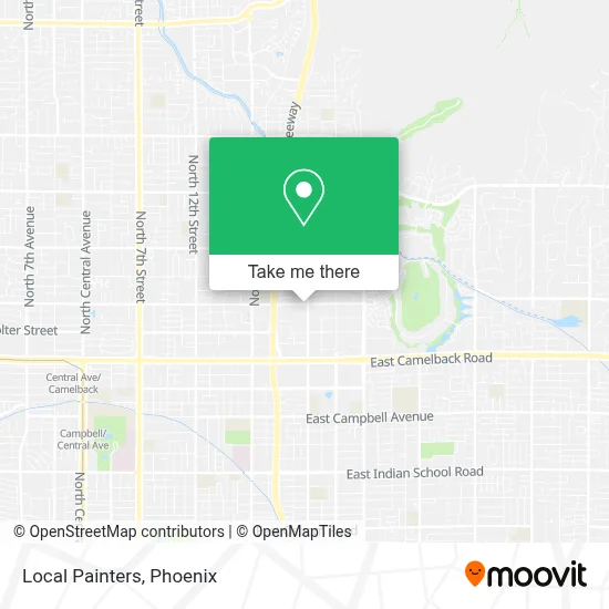 Local Painters map