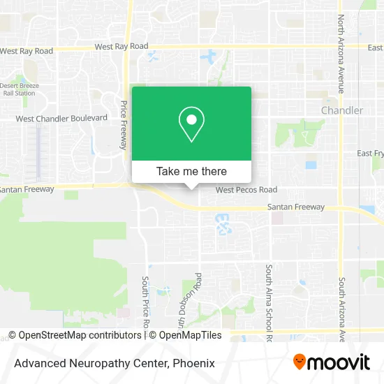 Advanced Neuropathy Center map