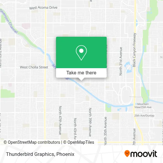 Thunderbird Graphics map