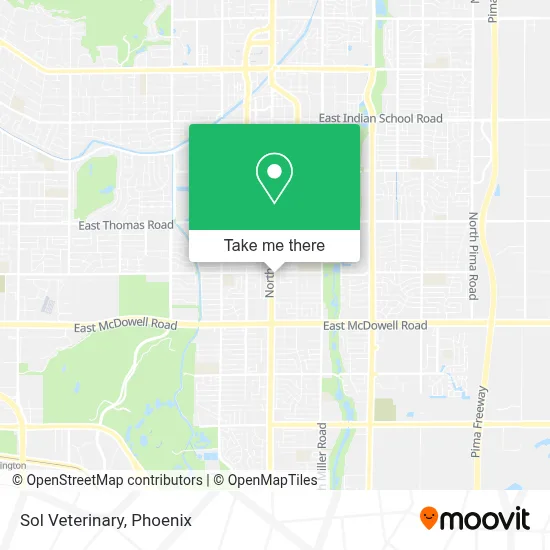 Sol Veterinary map