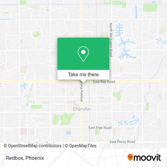 Redbox map
