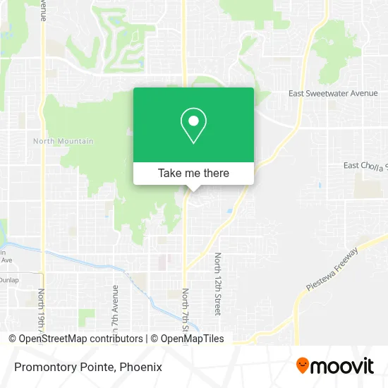 Promontory Pointe map