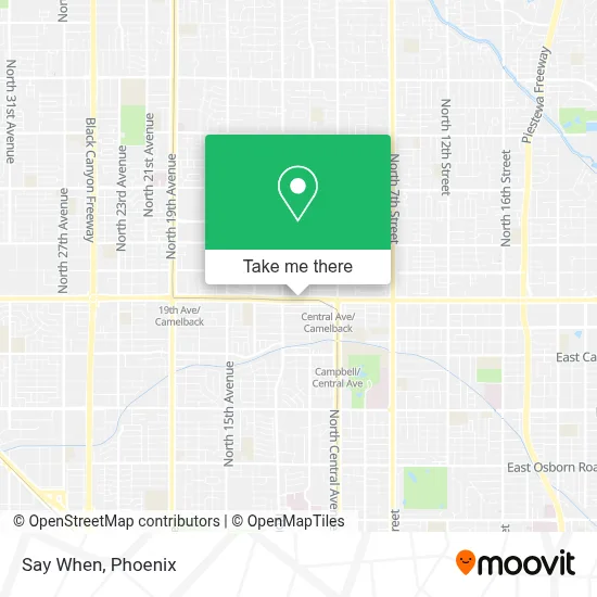 Say When map