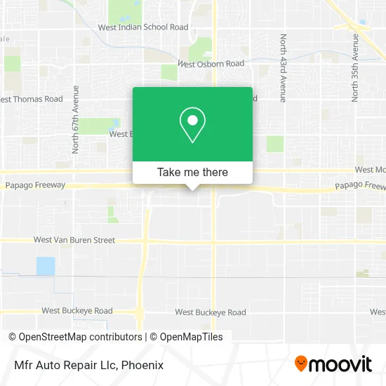 Mfr Auto Repair Llc map