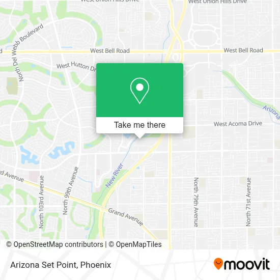 Arizona Set Point map