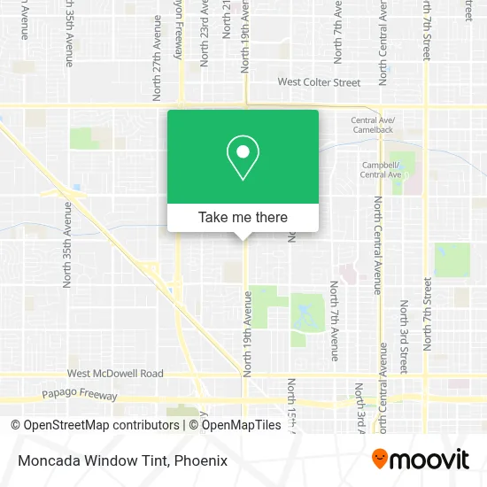 Moncada Window Tint map