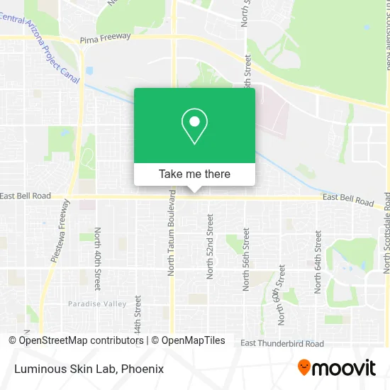 Luminous Skin Lab map