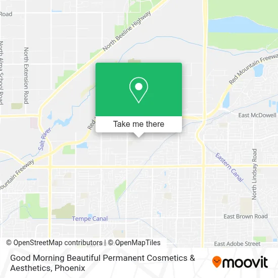 Good Morning Beautiful Permanent Cosmetics & Aesthetics map
